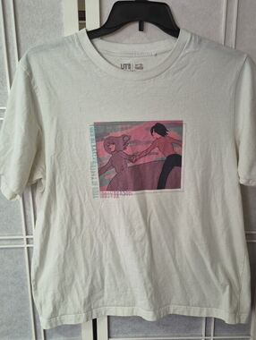 Uniqlo White UT Yoasobi Logo Tee